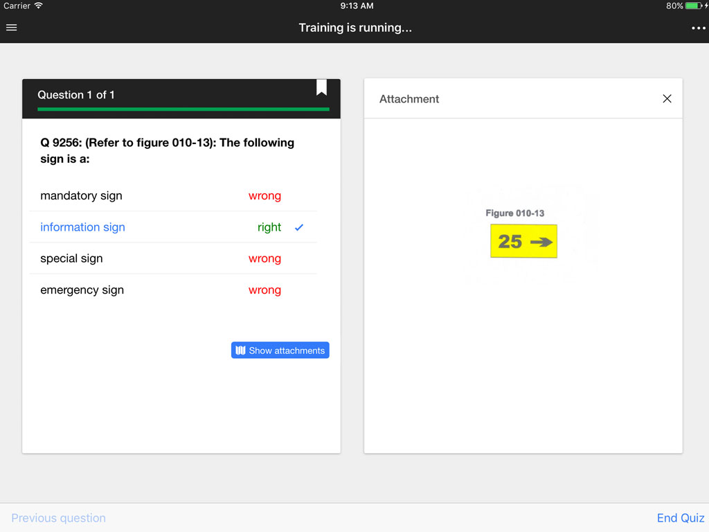 Fasttrack ATPL Screenshot